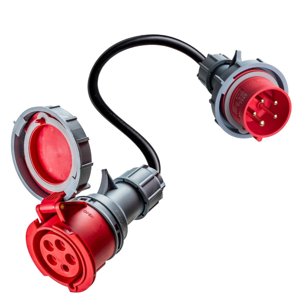 32A 5-pole commando to 16A 5-pole commando Adapter