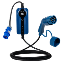Voldt® Portable EV charger commando plug | 1 phase | 8A - 16A | 3.7kW