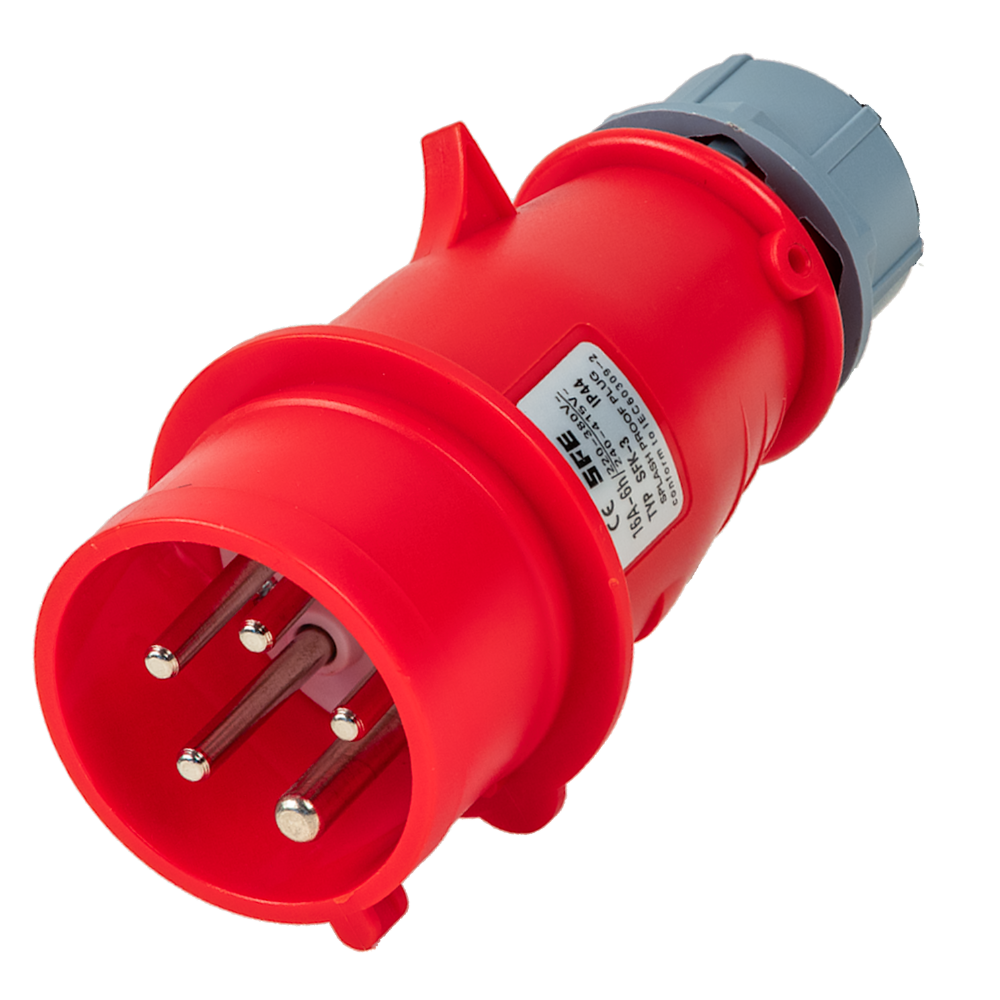 Voldt® Portable EV charger commando plug | 3 phase | 8A - 16A | 11kW