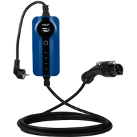 Type 1 - schuko | Adjustable 8A - 16A | 3,7kW charging cable