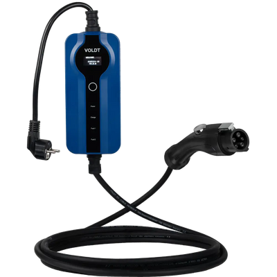 Type 1 - schuko | Adjustable 8A - 16A | 3,7kW charging cable