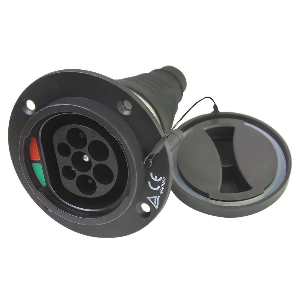 Type 2 Socket for car | 1 phase | 16A/32A